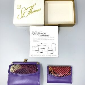 St. Thomas Leather Treasures Wallet & Key Valet